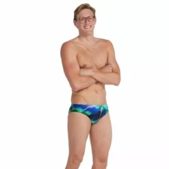 Mens Lightning Digital 7cm Speedo Brief