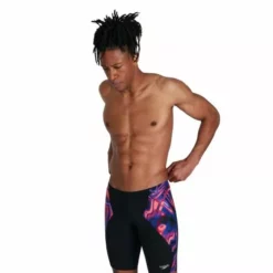 Speedo Mens Allover Digital V-Cut Jammer