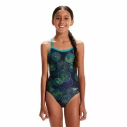 Speedo Allover Girls Digital Vback