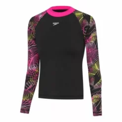 Speedo Girls Vector Spin LS Rashie