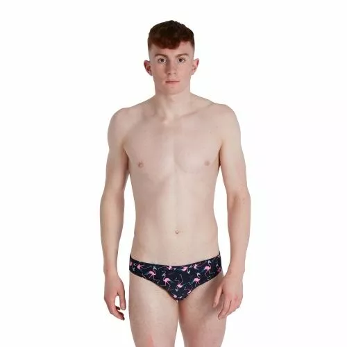 Speedo Mens Flamingo Flare 5cm Allover Brief