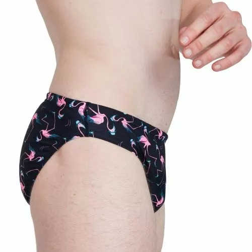 Speedo Mens Flamingo Flare 5cm Allover Brief - Image 9