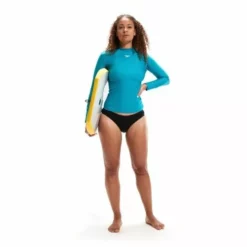 Womens Long Sleeve Speedo Rash Top