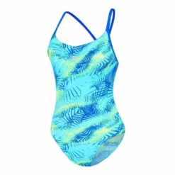 Speedo Womens Floral Thin Strap VBack