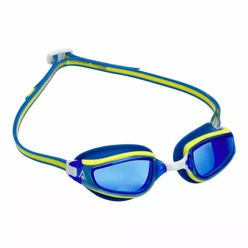 AQUA SPHERE Aquasphere Fastlane Goggle - Blue Lens/Yellow Frame - Image 4