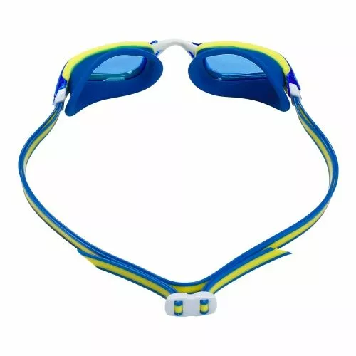 AQUA SPHERE Aquasphere Fastlane Goggle - Blue Lens/Yellow Frame - Image 3