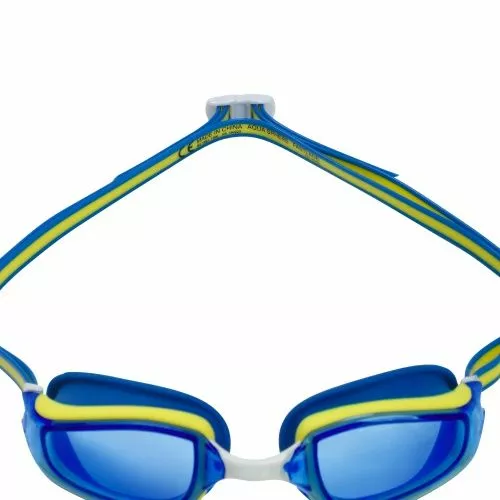 AQUA SPHERE Aquasphere Fastlane Goggle - Blue Lens/Yellow Frame