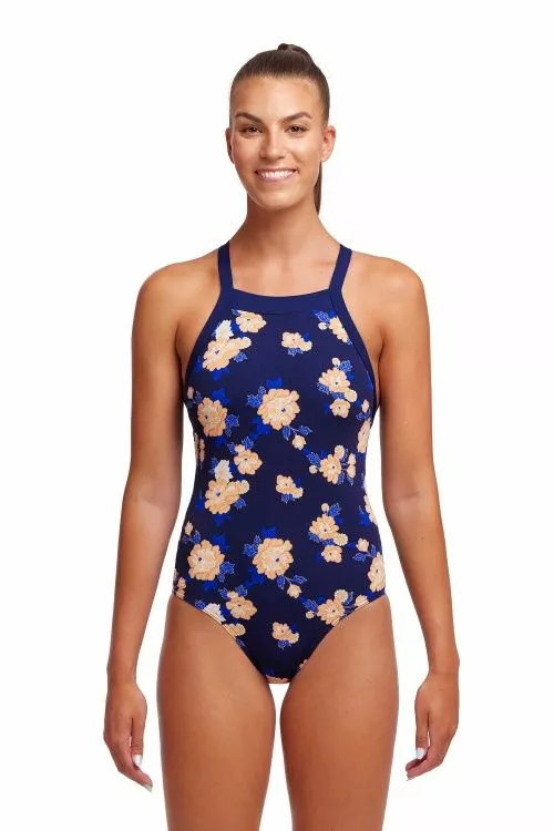 Funkita Ladies Sky Hi One Piece Rose Water - Image 4