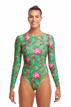 FUNKITA Desert Pea Ladies Long Shot One Piece