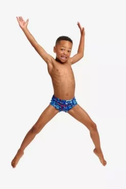 Funky Trunks Toddler Boys Printed Trunks Mr Squiggle