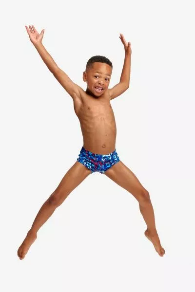 Funky Trunks Toddler Boys Printed Trunks Mr Squiggle