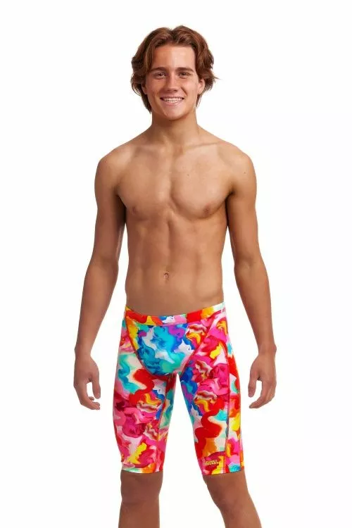 Funky Trunks Messy Monet Boys Training Jammers