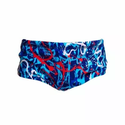 Funky Trunks Toddler Boys Printed Trunks Mr Squiggle - Image 5
