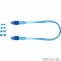 View Junior Goggle Strap Set Blue